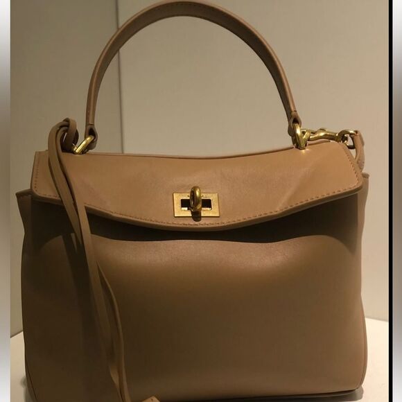 Balenciaga  RODEO HANDBAG MINI IN LATTE NWT - Picture 5 of 5